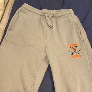 Men’s Small UVA Lacrosse Sweatpants